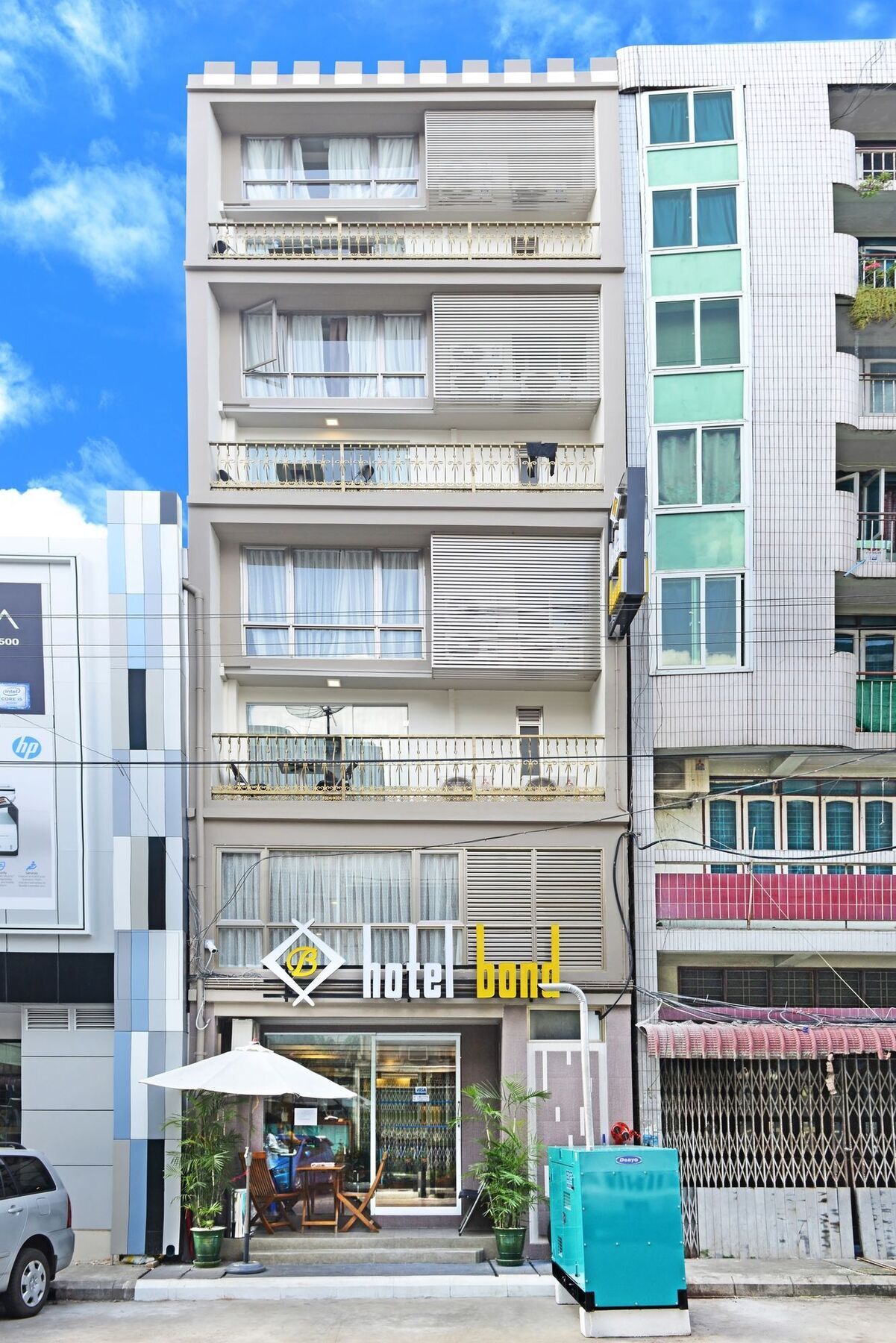 Hotel Bond Yangon Exterior foto